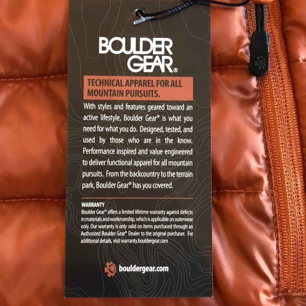 NWT Boulder Gear All Day Puff Jacket Sz. S - Picture 5 of 7